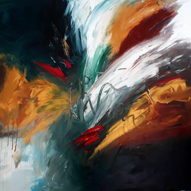Marguerite Laing Art - Mountain Fall