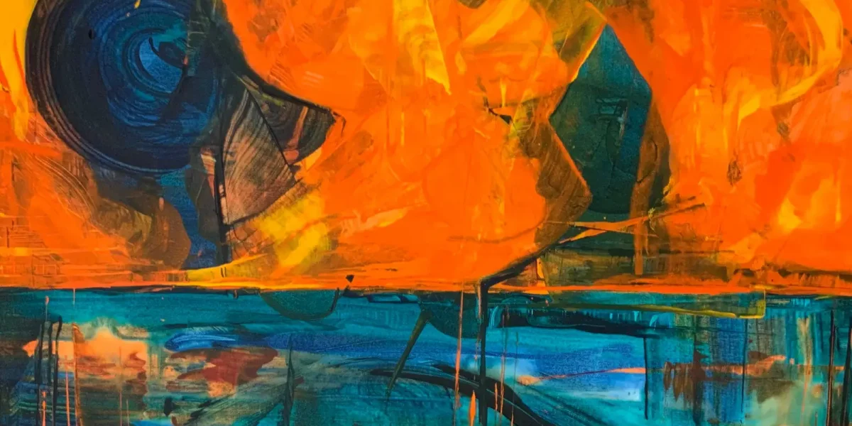 Marguerite Laing Art - The Ring of Fire III