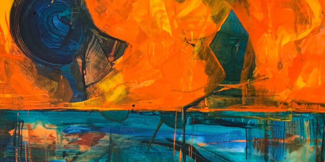 Marguerite Laing Art - The Ring of Fire III